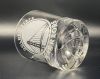 Crystal Rocks Glass with Basketball design on bottom