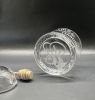 Custom Glass Honey Pot and Dipper Set